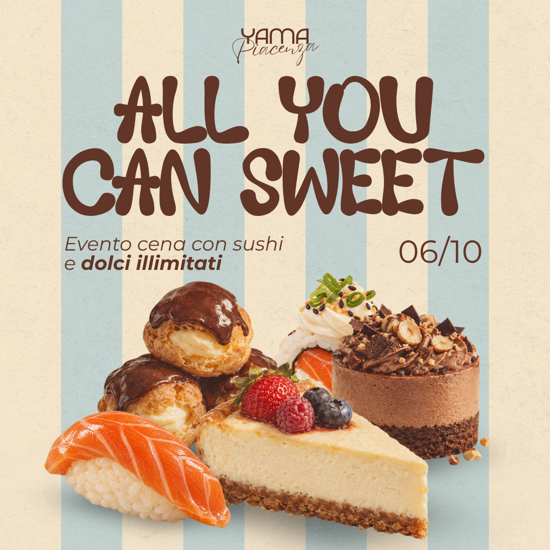 All you can sweet